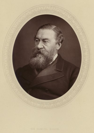 Sir Samuel Baker door English Photographer